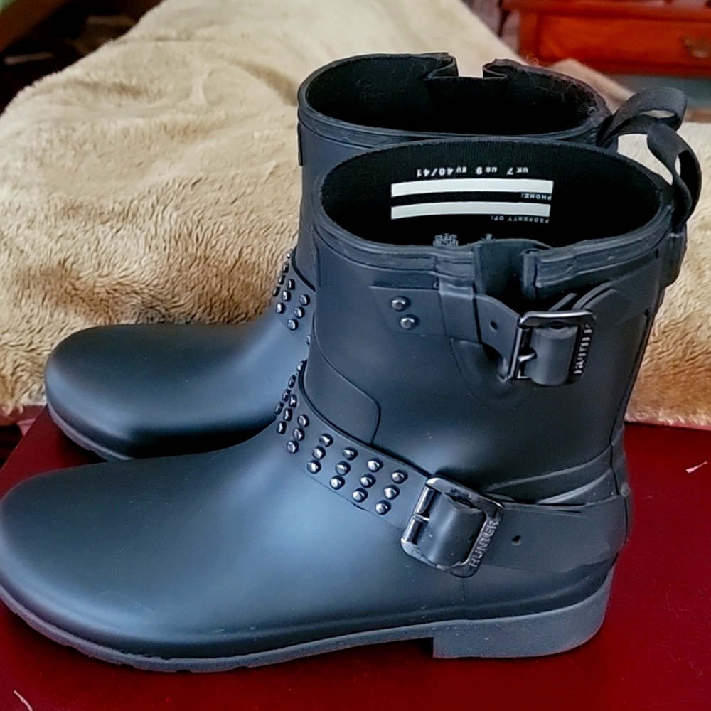 Hunter rain boots